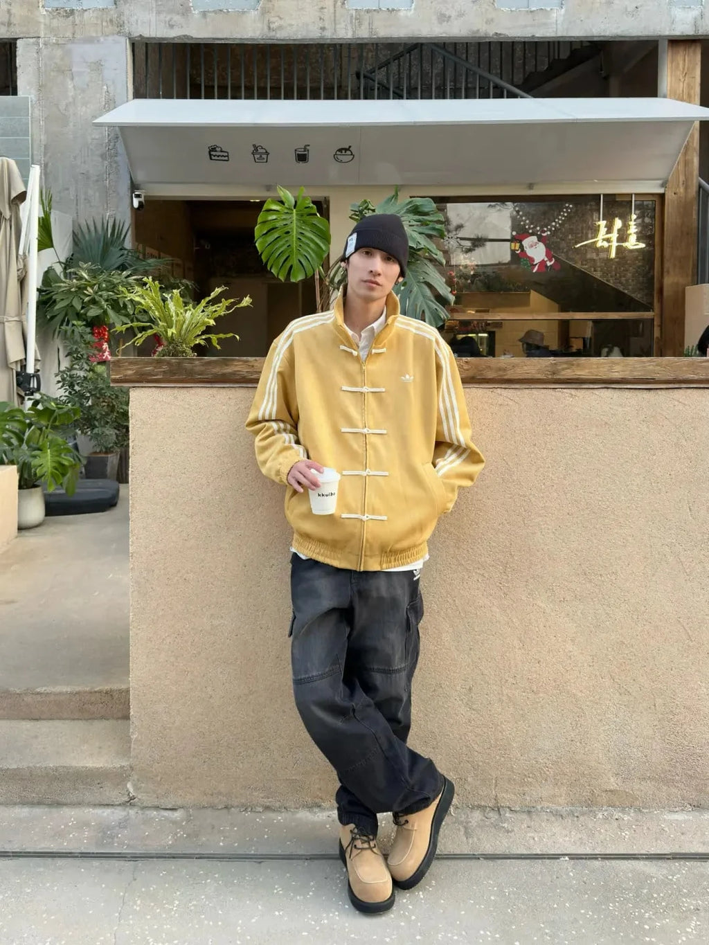 Mustard Yellow CNY Heritage Jacket – Fusion Streetwear jacket