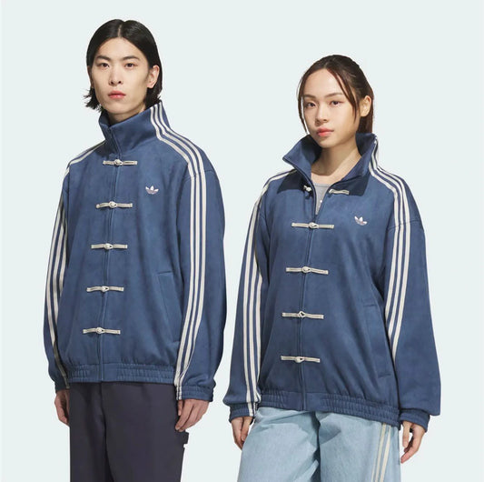 Classic Knot-Button CNY Jacket - Deep Blue Edition