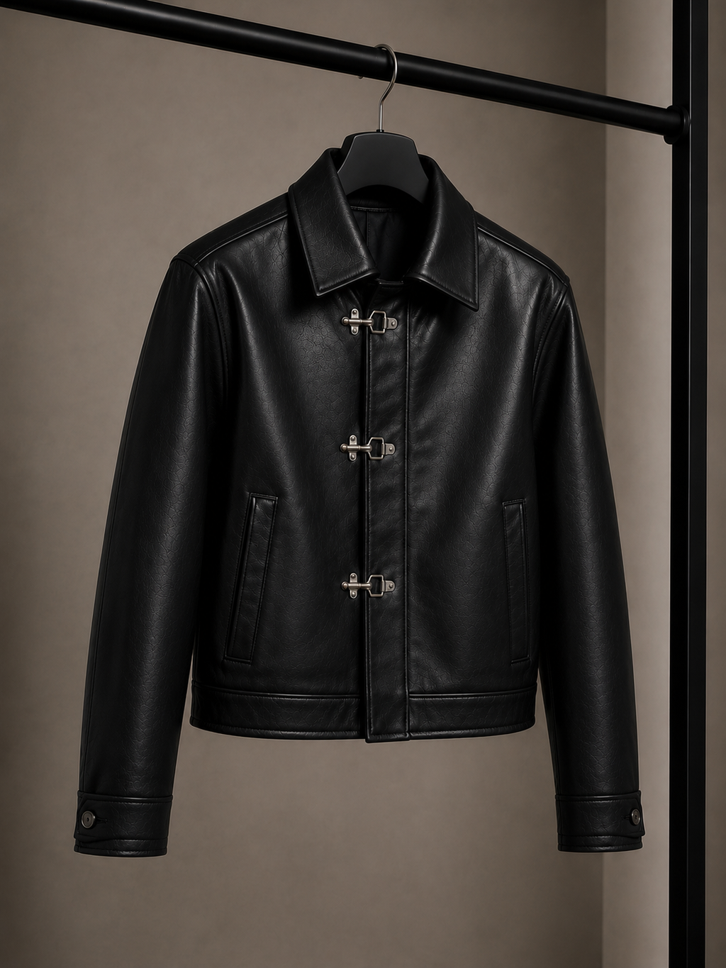 Black Claps - Leather Jacket