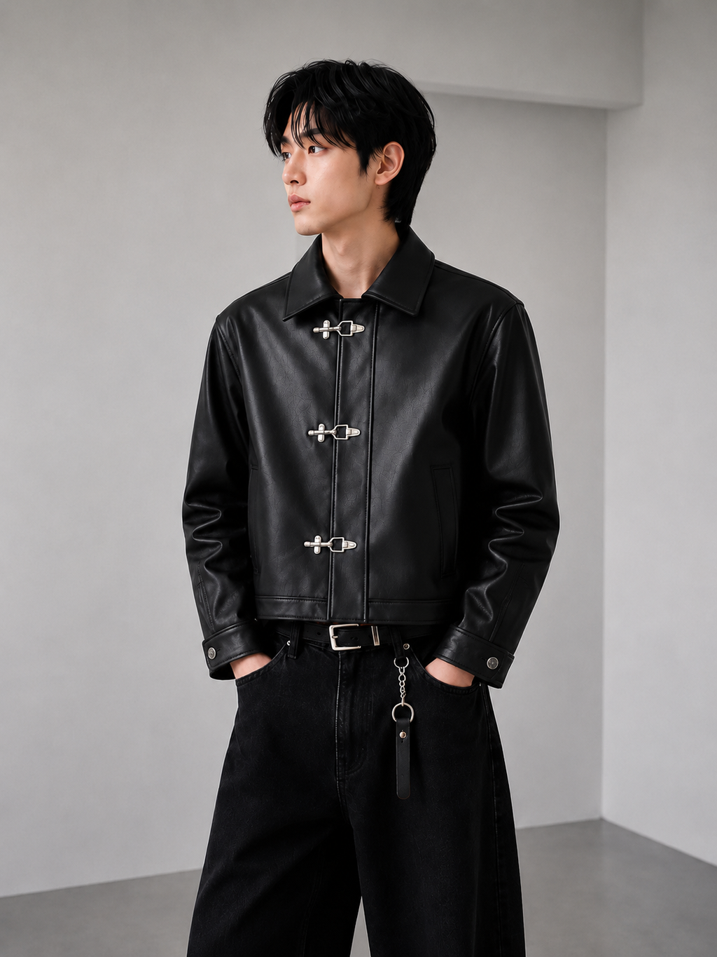 Black Claps - Leather Jacket