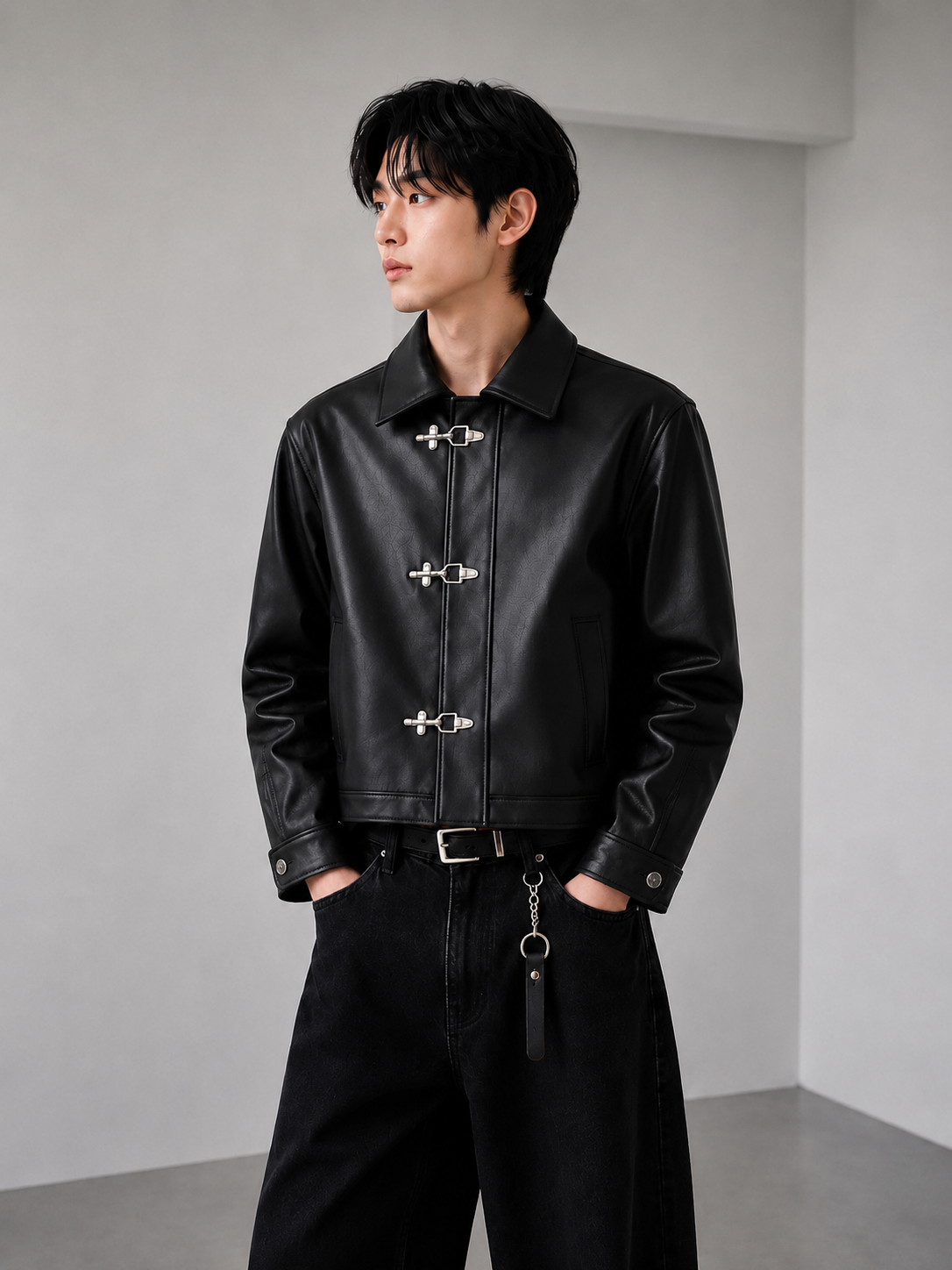 Black Claps - Leather Jacket