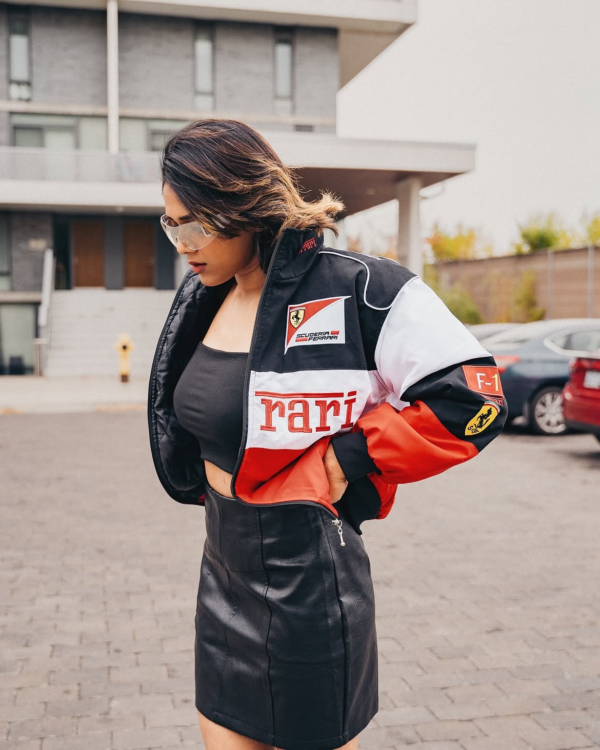 Tri-Color Ferrari Jacket – High-Speed Streetwear