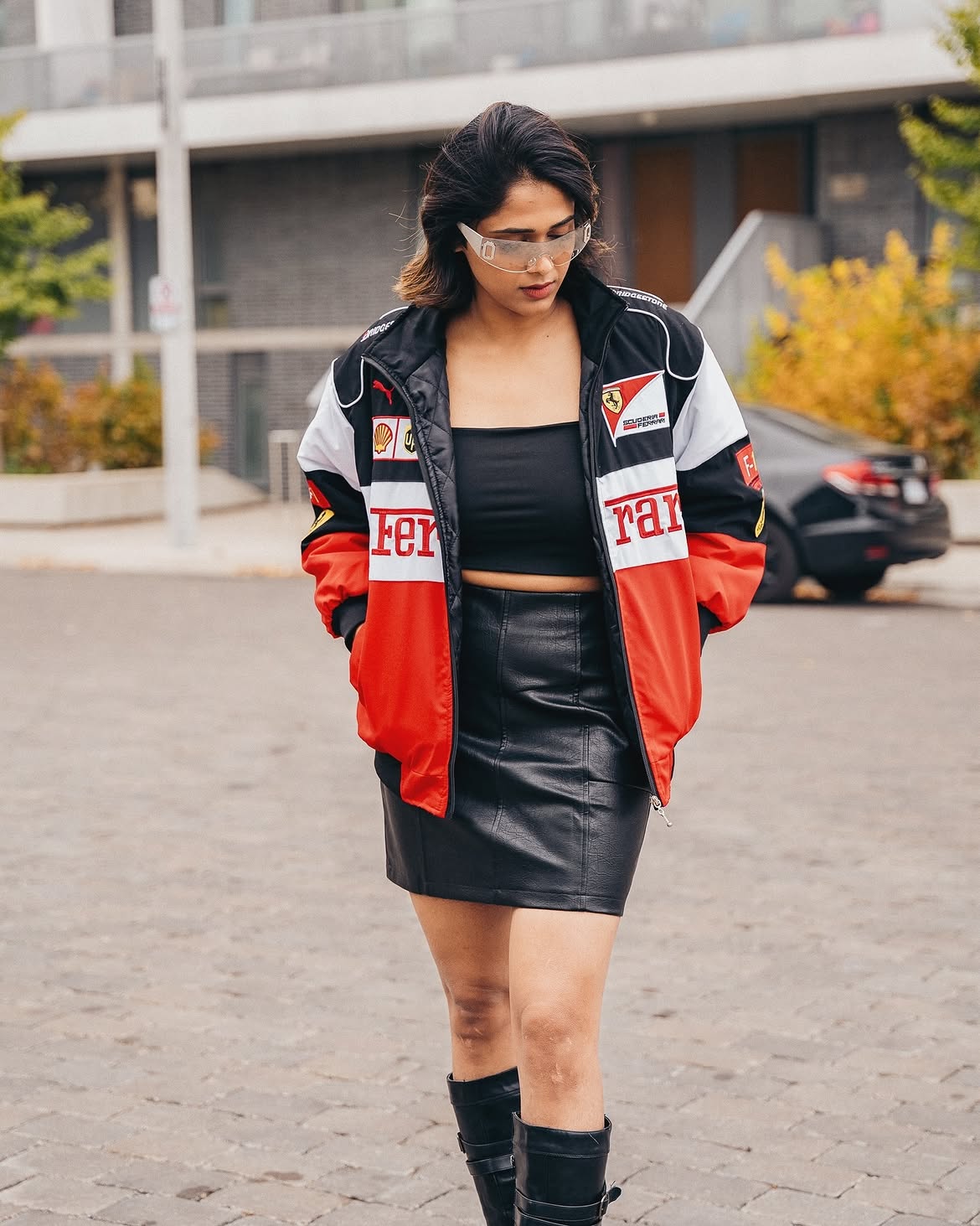 Tri-Color Ferrari Jacket – High-Speed Streetwear