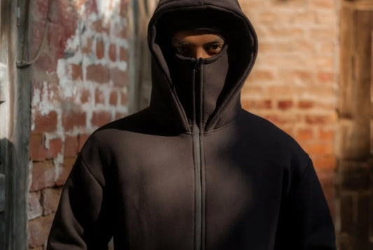 Balaclava Hoodie - Ninja Mask Hoodie for Streetwear Style | Trendhipe
