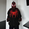 Premium  Black Spider-Man Hoodie –Cotton Blend