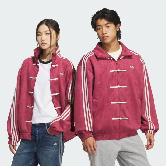 Maroon CNY Heritage Jacket – Cultural Fusion Streetwear