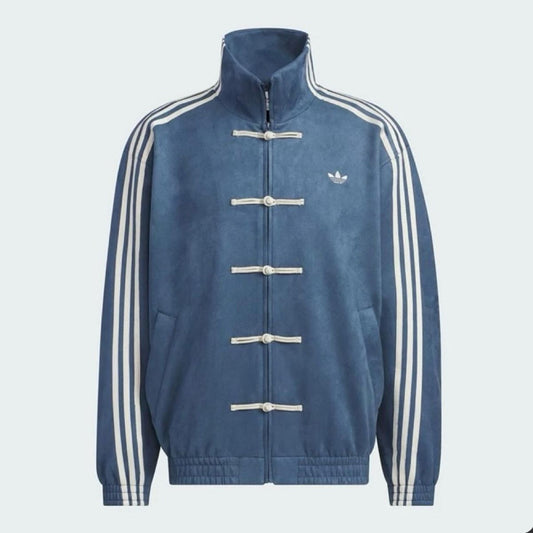 Classic Knot-Button CNY Jacket - Deep Blue Edition